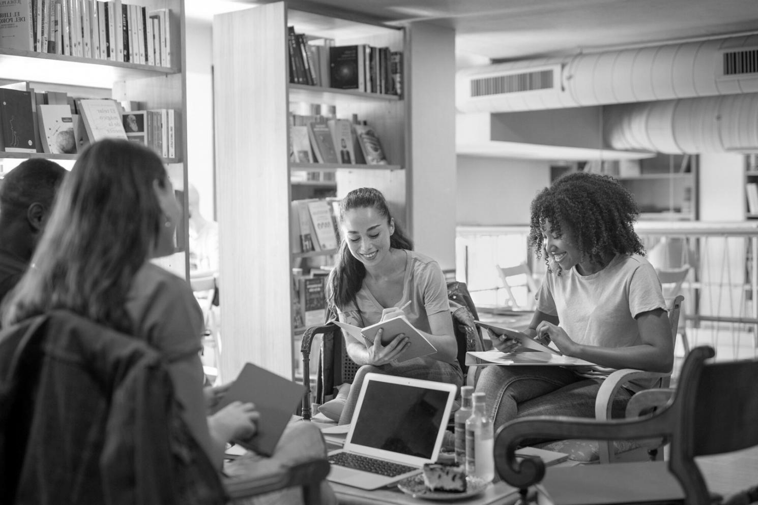 Sessione di coaching di gruppo in corso